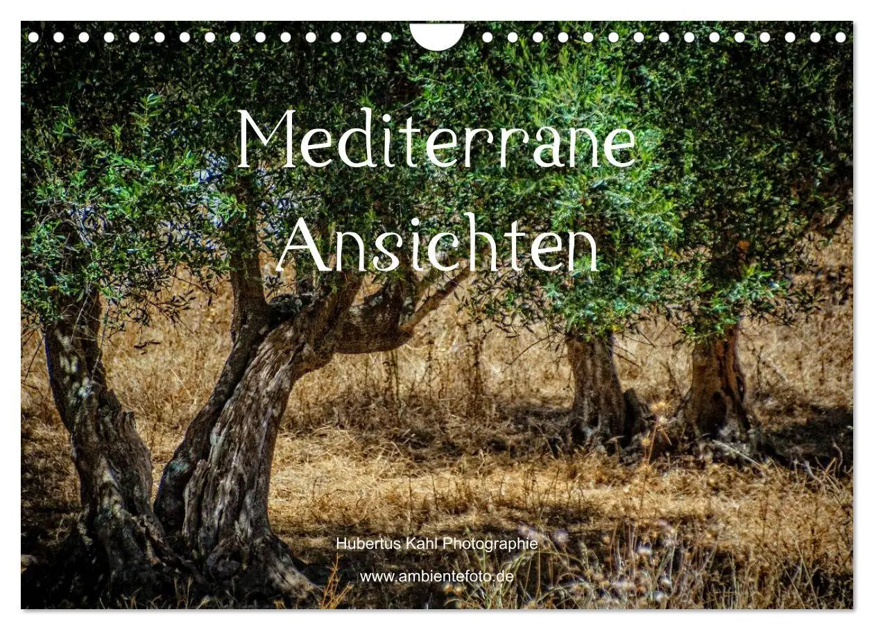 Cover: 9783516076578 | Mediterrane Ansichten 2026 (Wandkalender 2026 DIN A4 quer),...
