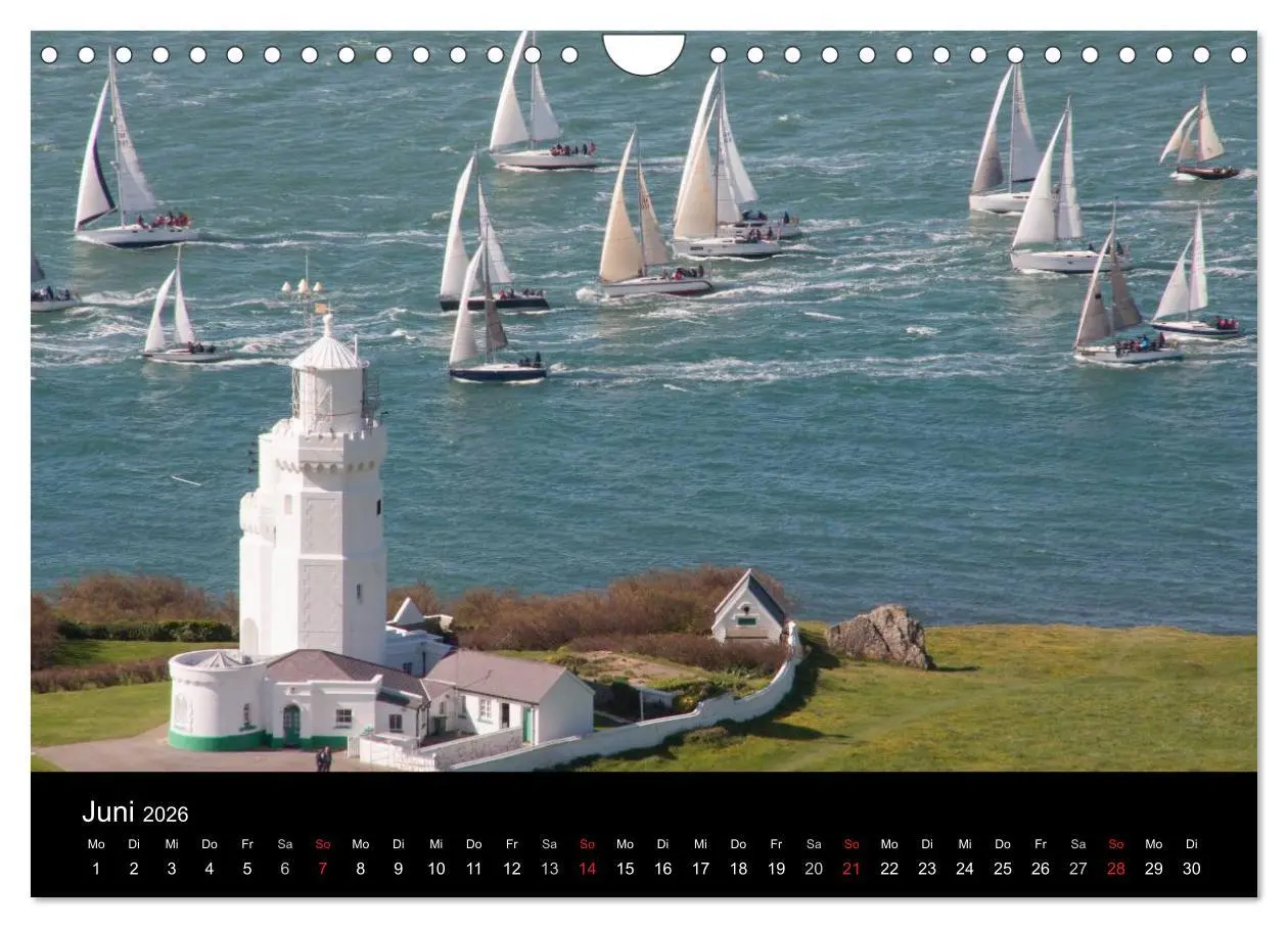 Bild: 9783516216578 | Unterwegs auf der Isle of Wight (Wandkalender 2026 DIN A4 quer),...