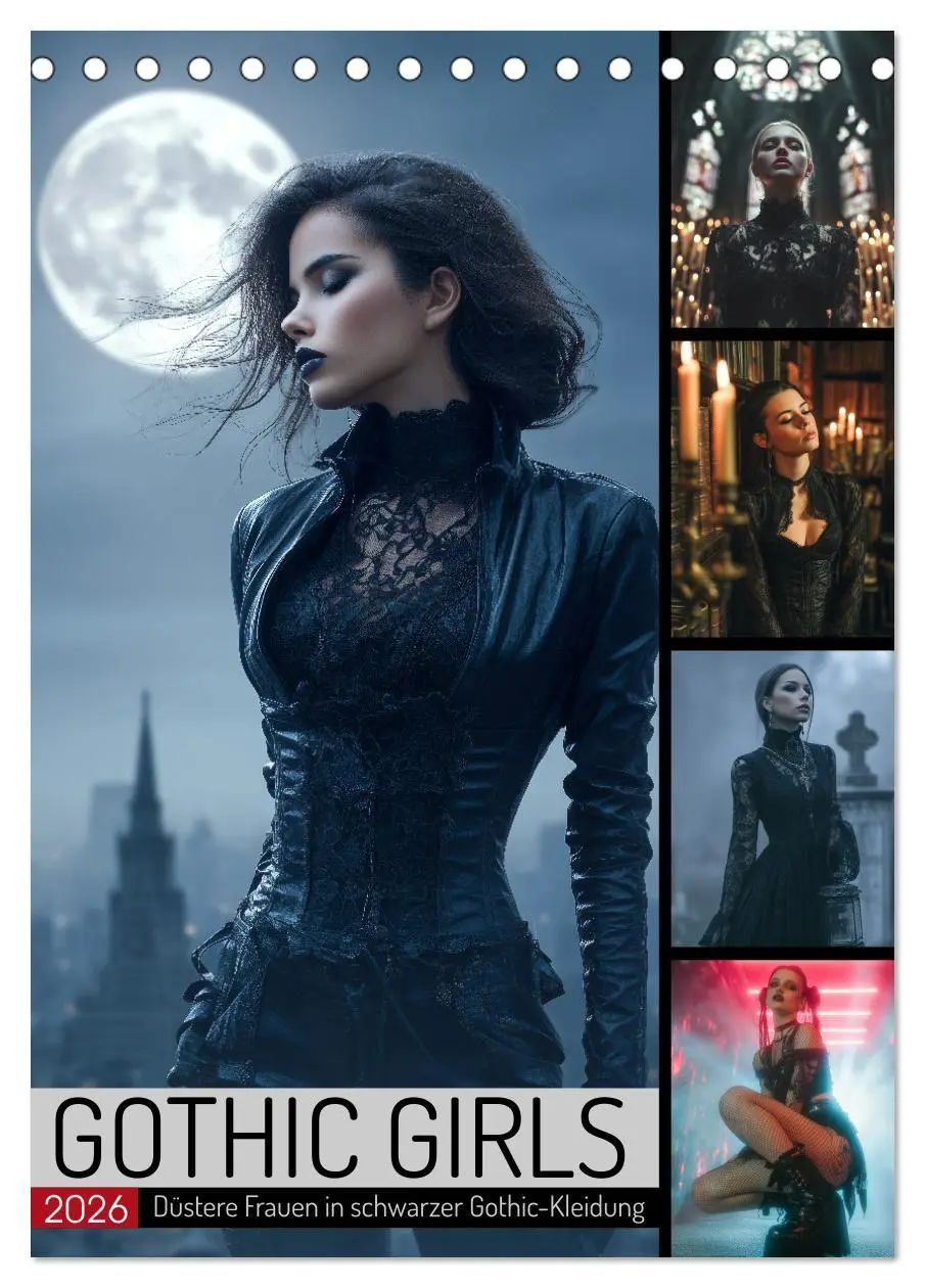 Cover: 9783516696578 | Gothic Girls - düstere Frauen in schwarzer Gothic-Kleidung...