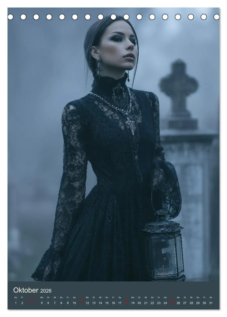 Bild: 9783516696578 | Gothic Girls - düstere Frauen in schwarzer Gothic-Kleidung...
