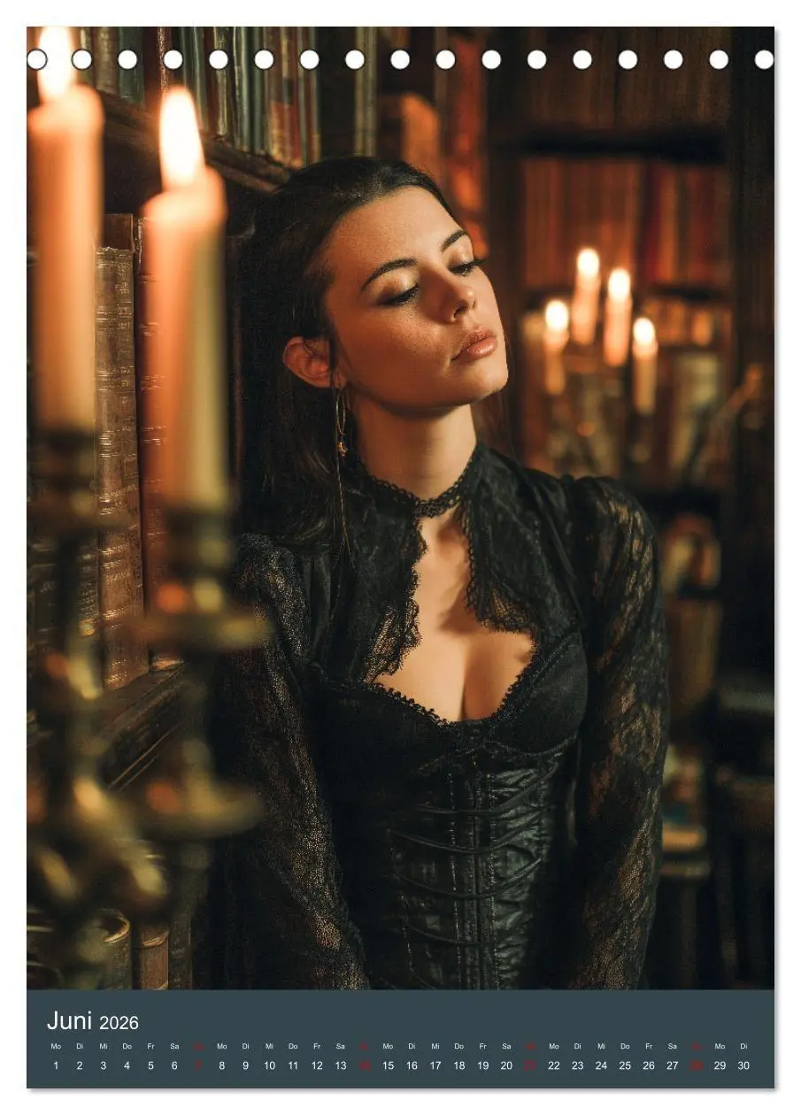 Bild: 9783516696578 | Gothic Girls - düstere Frauen in schwarzer Gothic-Kleidung...