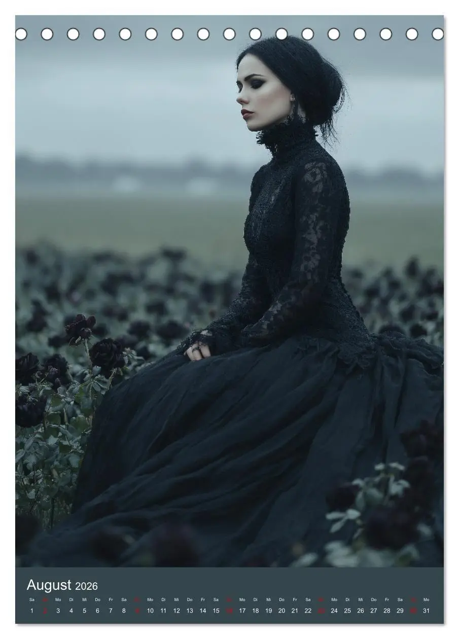 Bild: 9783516696578 | Gothic Girls - düstere Frauen in schwarzer Gothic-Kleidung...