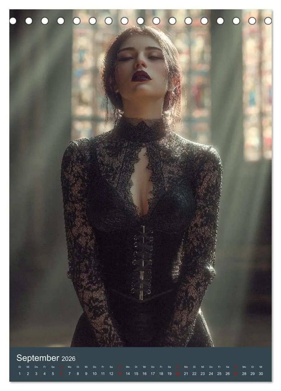 Bild: 9783516696578 | Gothic Girls - düstere Frauen in schwarzer Gothic-Kleidung...