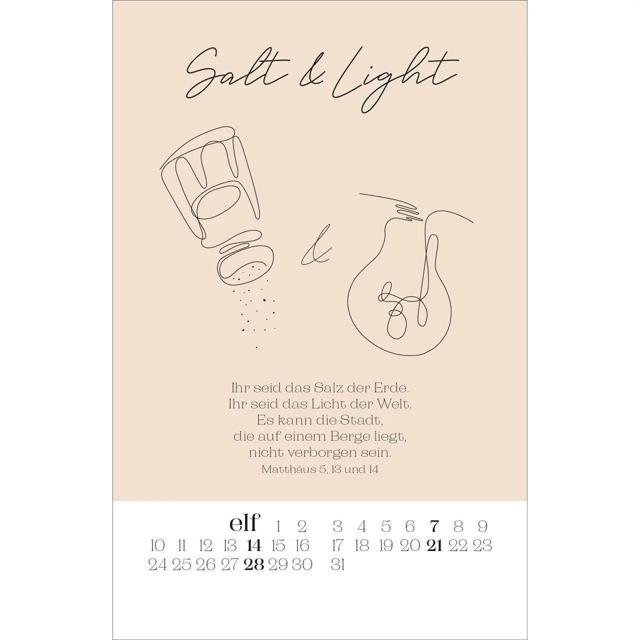 Bild: 9783754816578 | Wonderfully made 2027 | Kalender | 12 S. | Deutsch | 2027