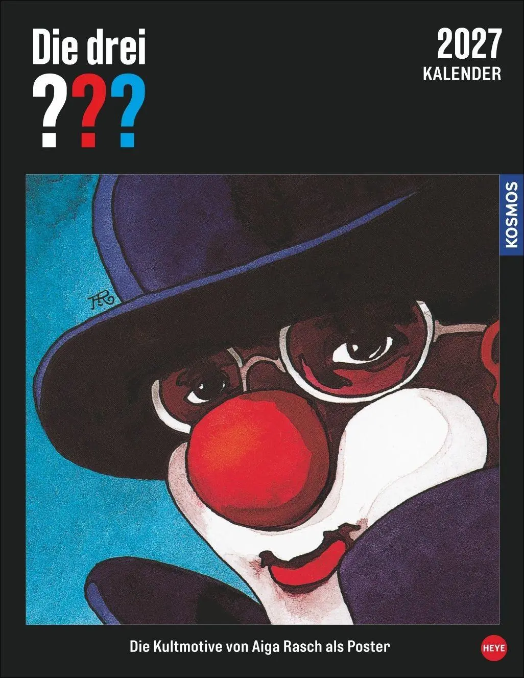 Cover: 9783756416578 | Die drei ??? Posterkalender 2027 | Aiga Rasch | Kalender | 14 S.