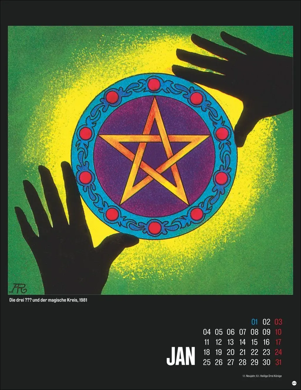 Bild: 9783756416578 | Die drei ??? Posterkalender 2027 | Aiga Rasch | Kalender | 14 S.