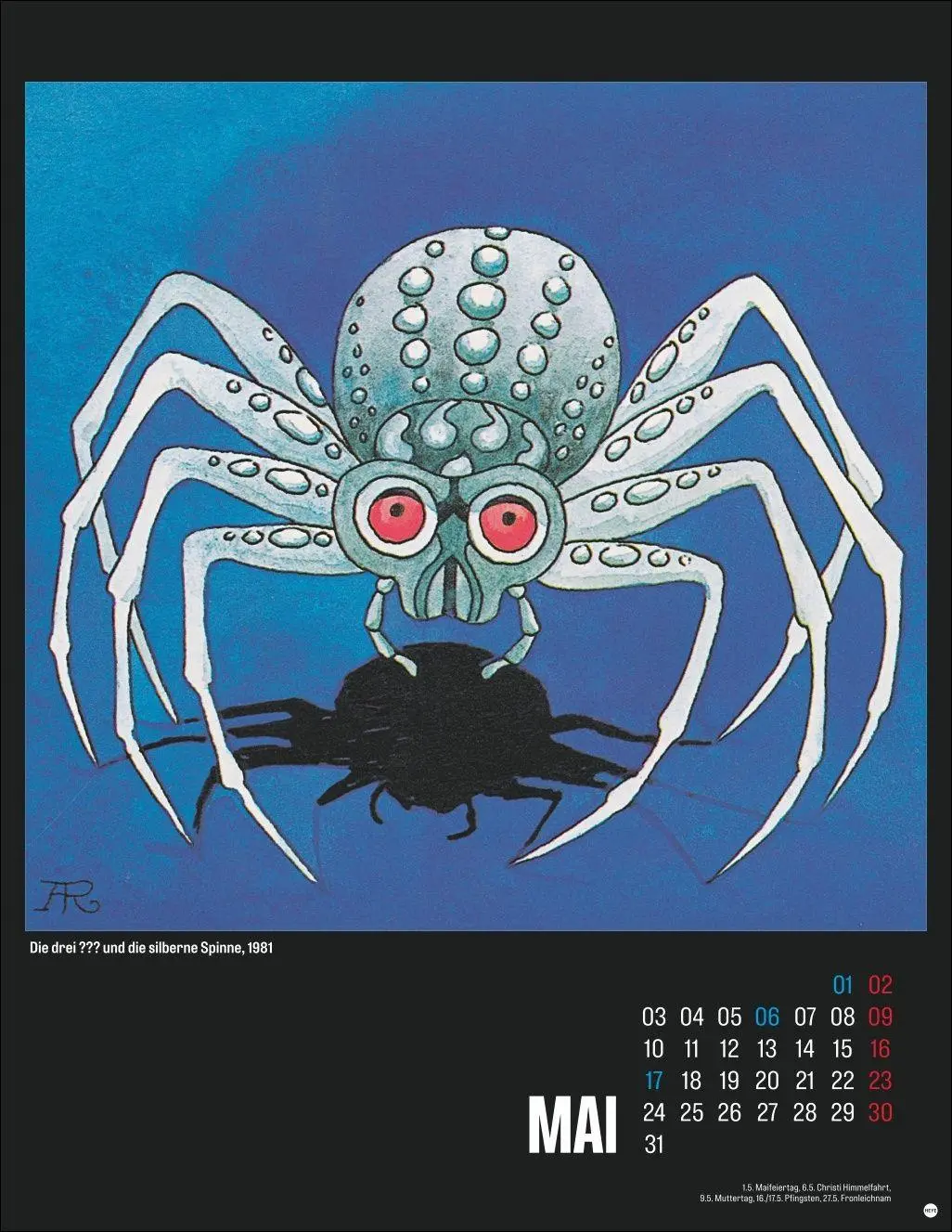 Bild: 9783756416578 | Die drei ??? Posterkalender 2027 | Aiga Rasch | Kalender | 14 S.