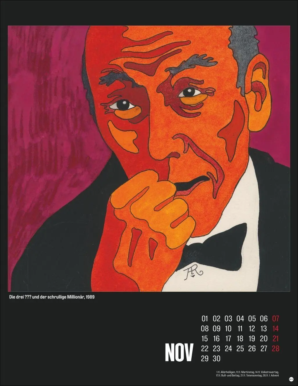 Bild: 9783756416578 | Die drei ??? Posterkalender 2027 | Aiga Rasch | Kalender | 14 S.