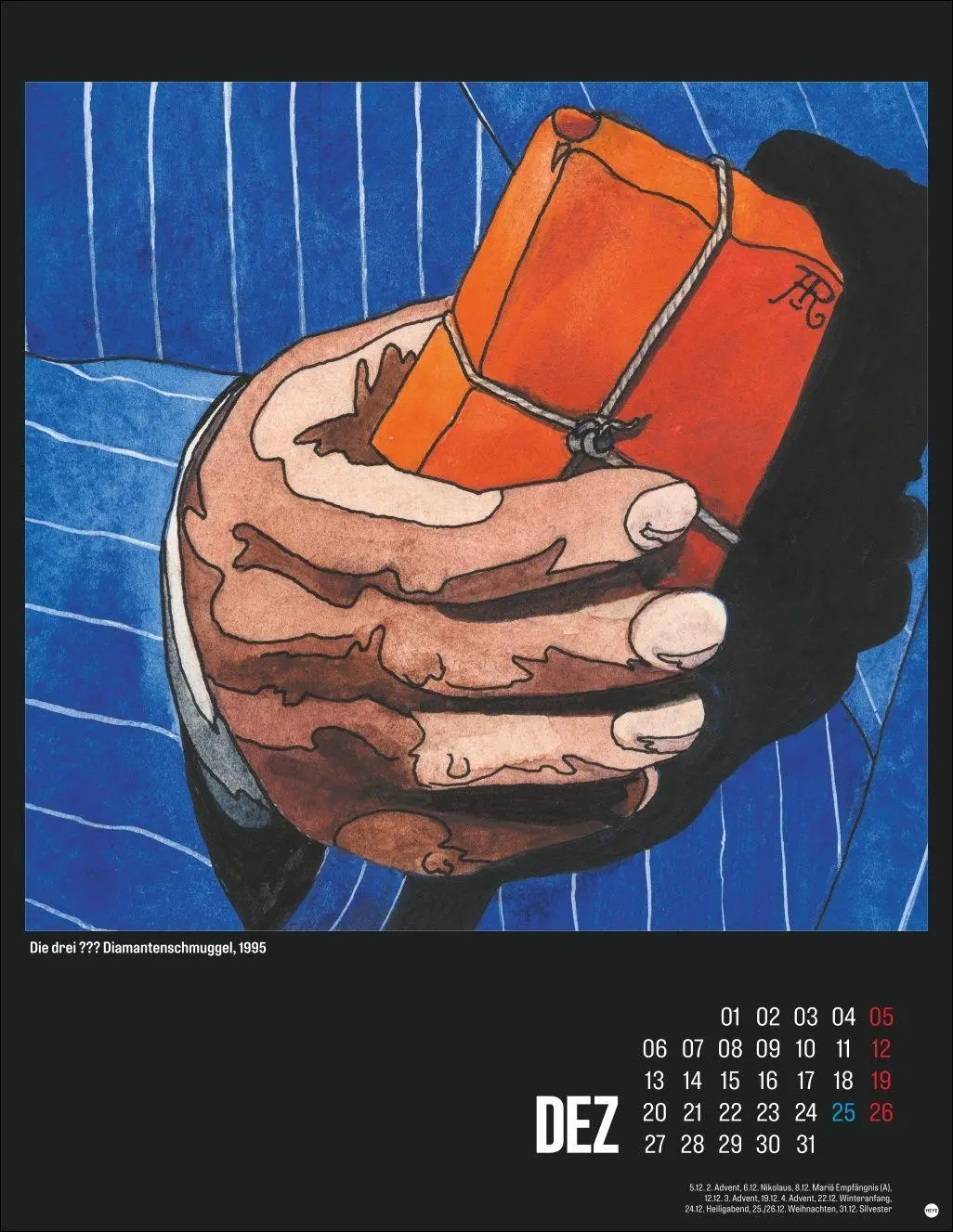 Bild: 9783756416578 | Die drei ??? Posterkalender 2027 | Aiga Rasch | Kalender | 14 S.