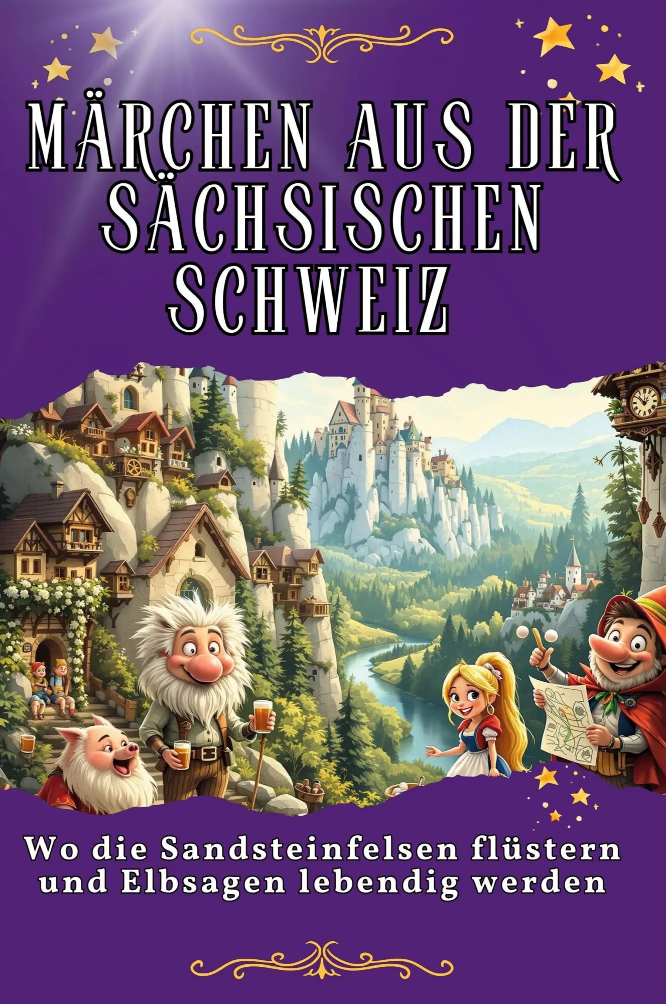 Cover: 9783759176578 | Märchen aus der Sächsischen Schweiz | Matteo Krause | Taschenbuch