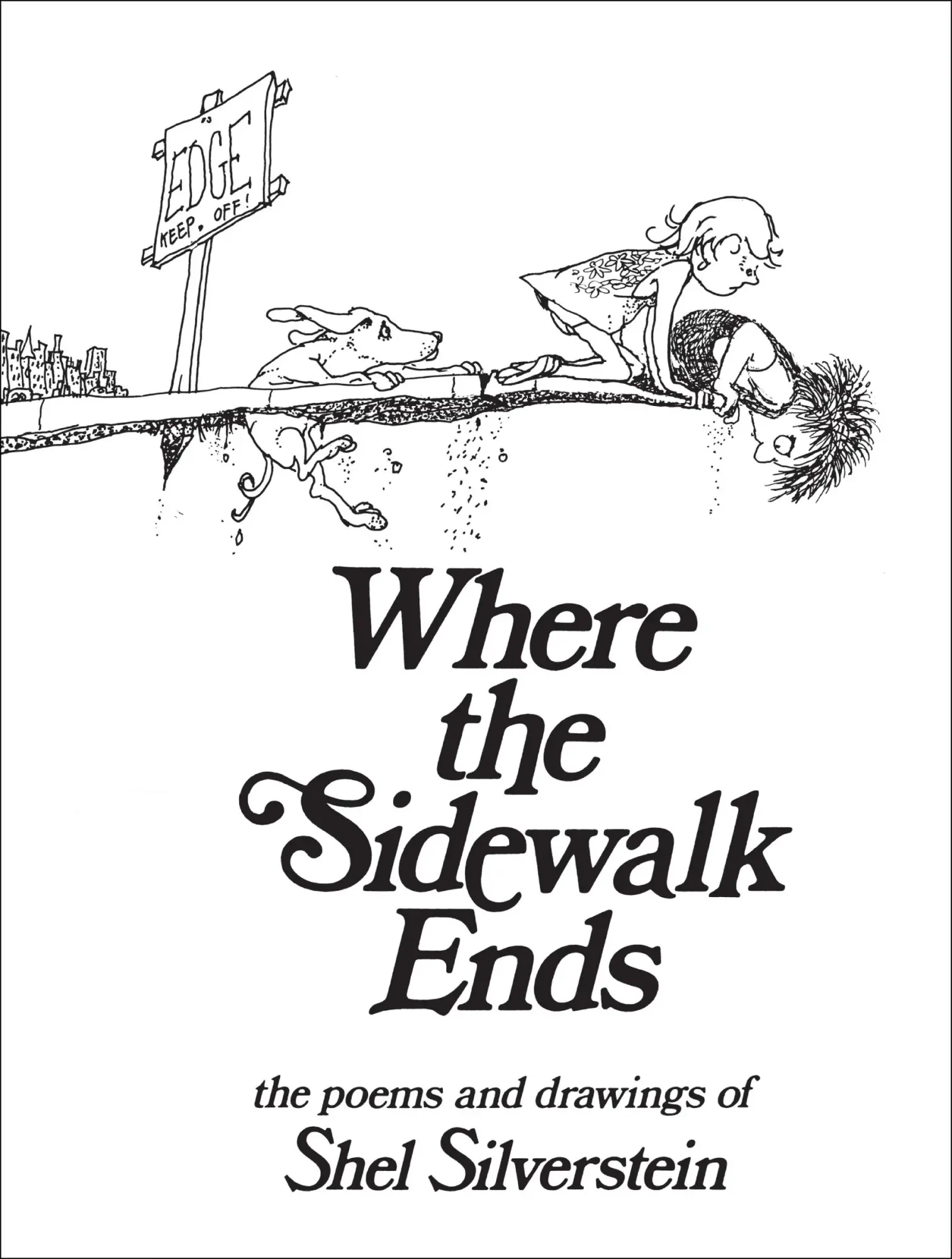 Cover: 9780060256678 | Where the Sidewalk Ends | Poems and Drawings | Shel Silverstein | Buch