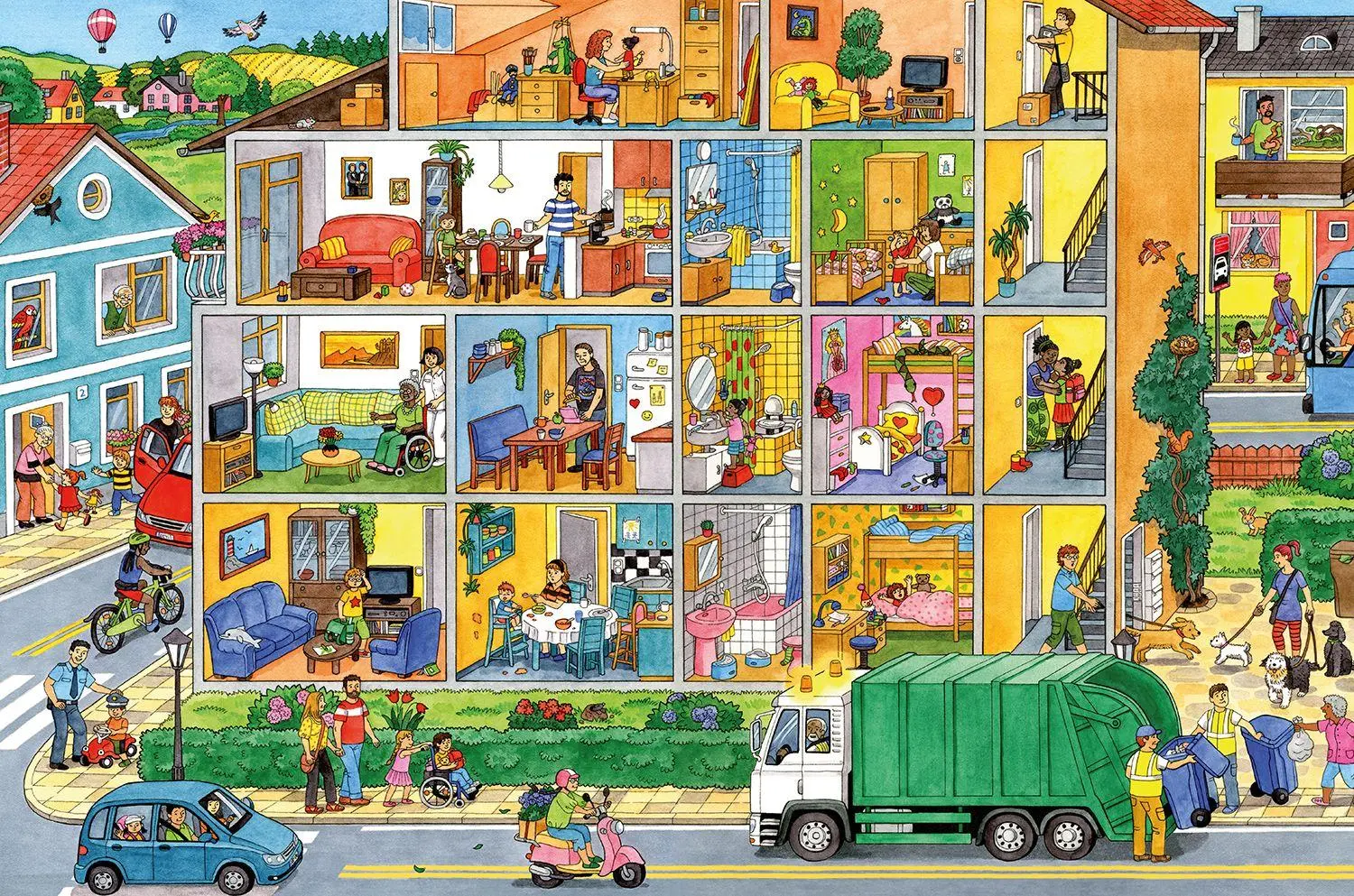 Bild: 9781615196678 | My Big Wimmelbook(r) - My Busy Day | Caryad | Buch | Englisch | 2020