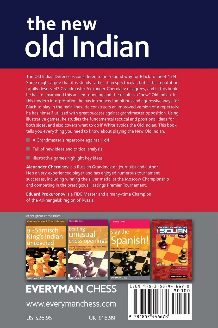 Rückseite: 9781857446678 | The New Old Indian | A Repertoire for Black against 1d4 | Taschenbuch