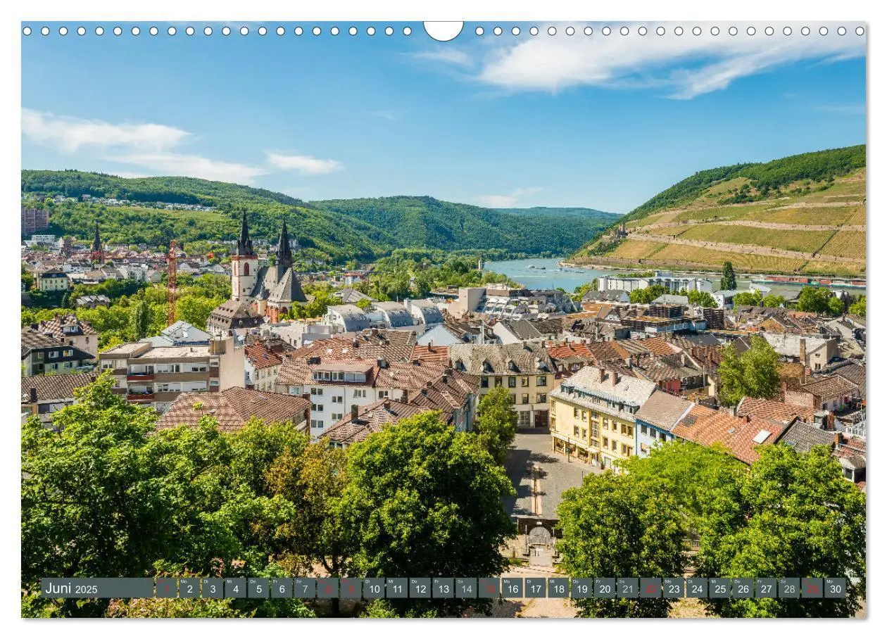 Bild: 9783435646678 | Bingen - Tor zum Mittelrhein (Wandkalender 2025 DIN A3 quer),...