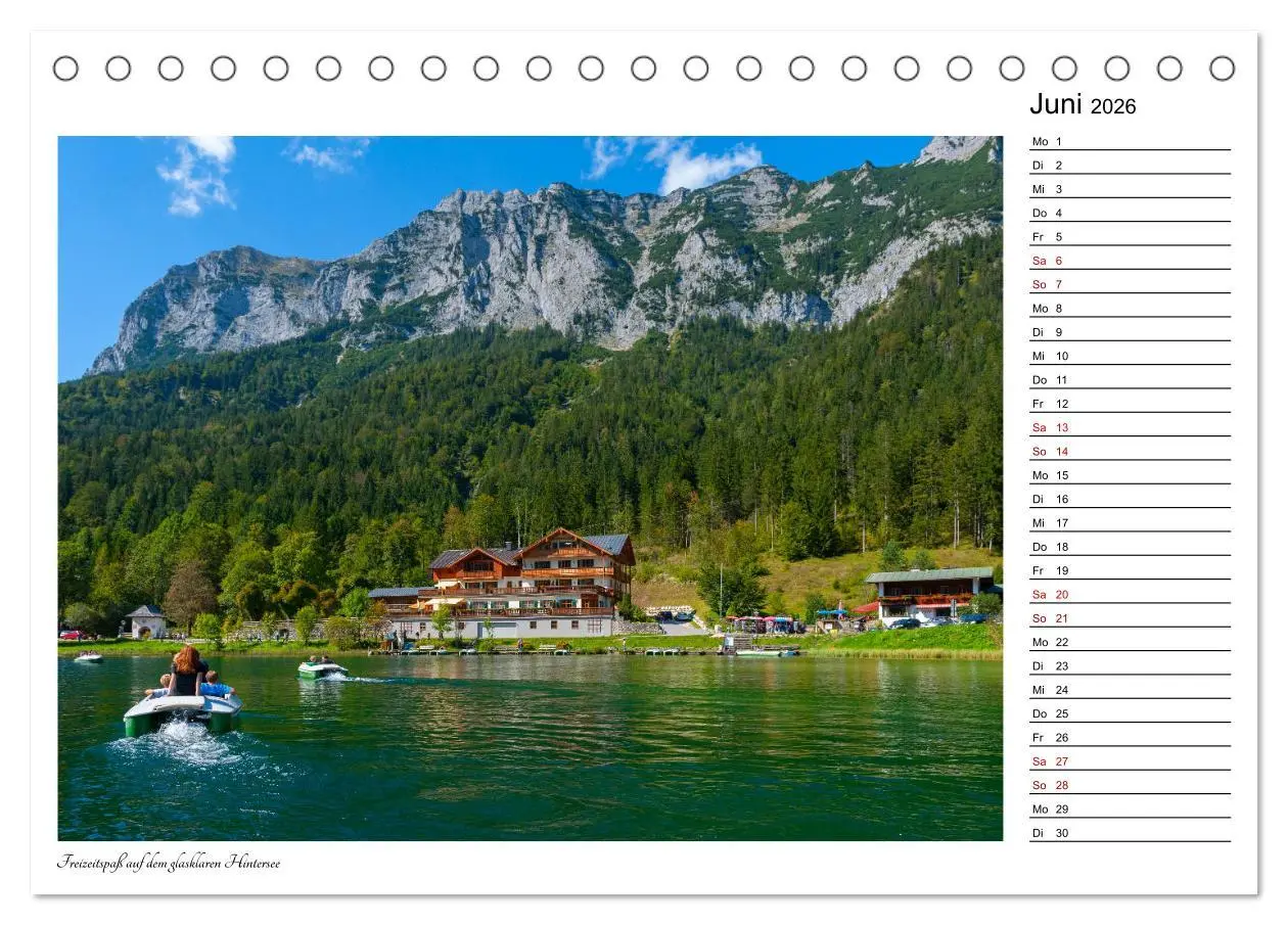Bild: 9783457736678 | Rund um den Hintersee und Zauberwald (Tischkalender 2026 DIN A5...