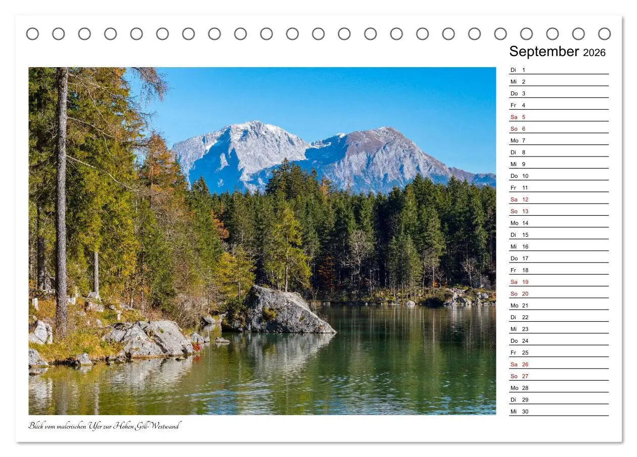 Bild: 9783457736678 | Rund um den Hintersee und Zauberwald (Tischkalender 2026 DIN A5...