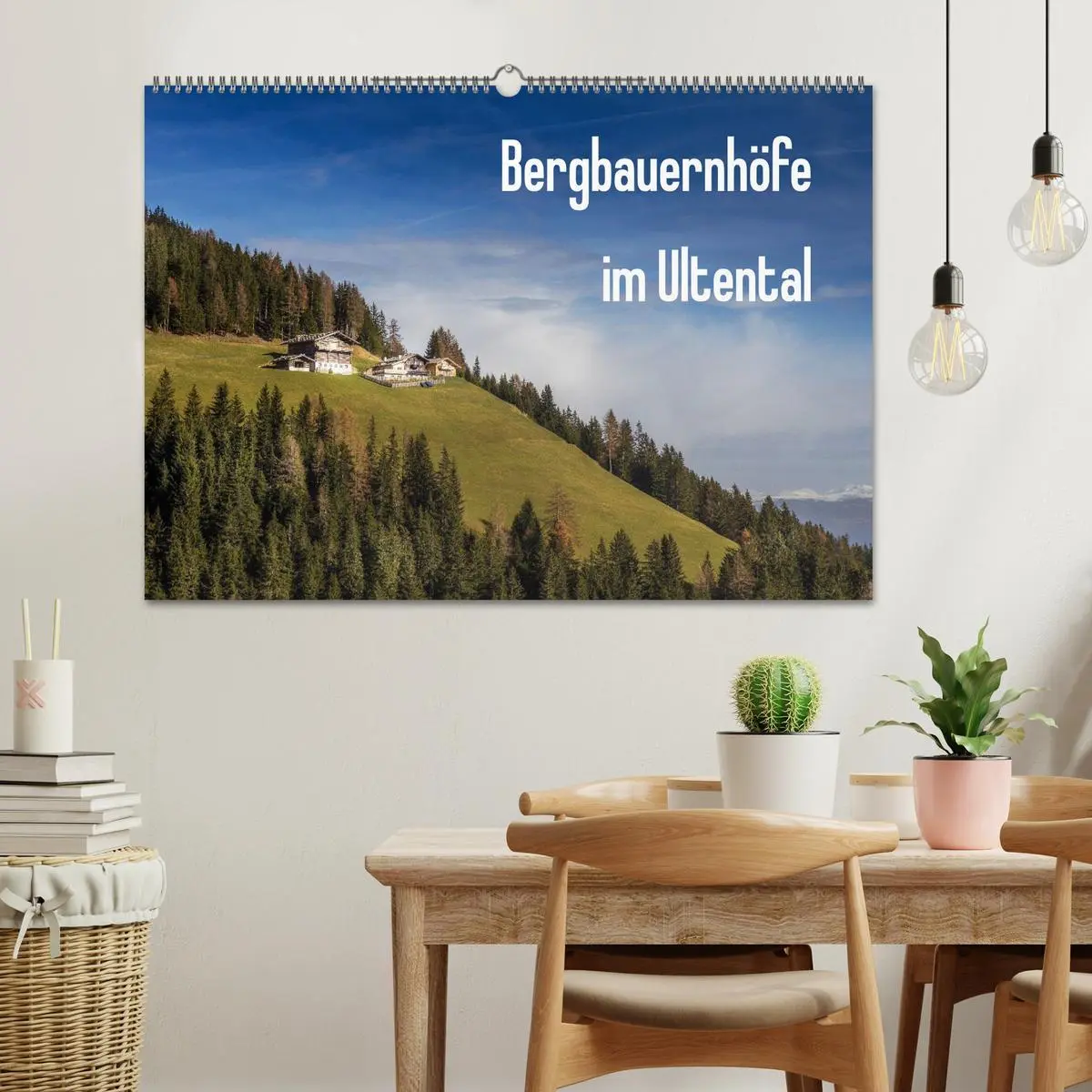 Bild: 9783516066678 | Bergbauernhöfe im Ultental (Wandkalender 2026 DIN A2 quer),...