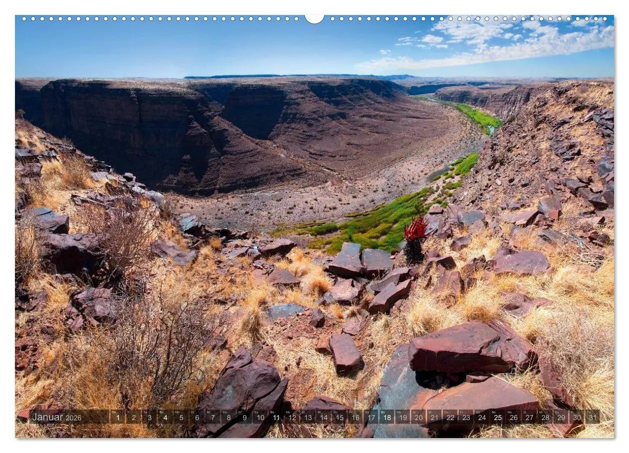 Bild: 9783516136678 | Namibia - Die Landschaft (Wandkalender 2026 DIN A2 quer), CALVENDO...
