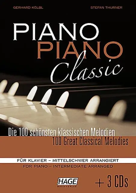 Cover: 4026929916778 | Piano Piano Classic | Gerhard Kölbl (u. a.) | Buch + Online-Audio