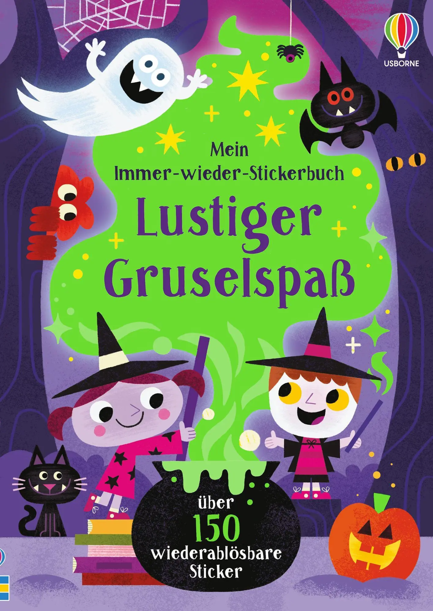Cover: 9781035706778 | Mein Immer-wieder-Stickerbuch: Lustiger Gruselspaß | Pickersgill