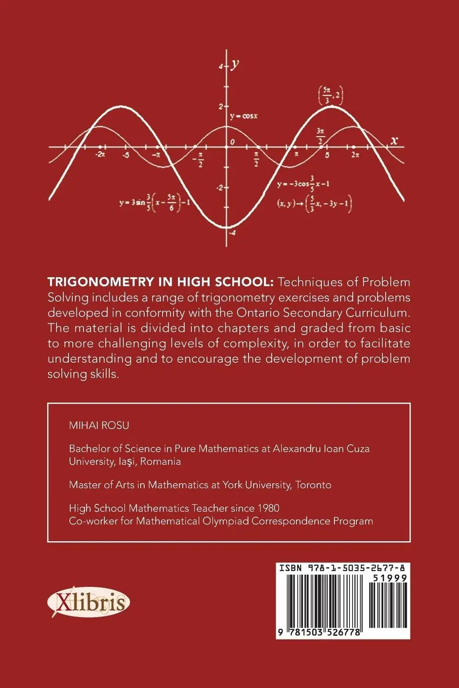 Rückseite: 9781503526778 | Trigonometry in High School | Techniques of Problem Solving | Rosu