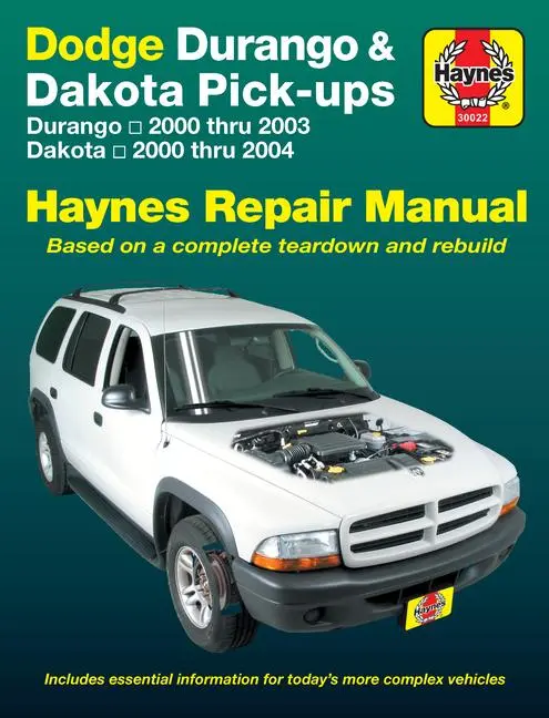 Cover: 9781563926778 | Dodge Durango &amp; Dakota 00-04 | Haynes Publishing | Taschenbuch | 2007