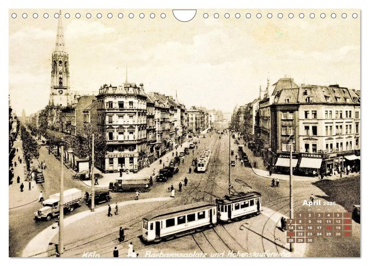 Bild: 9783435706778 | Historisches Köln - Die Stadt auf historischen Karten (Wandkalender...
