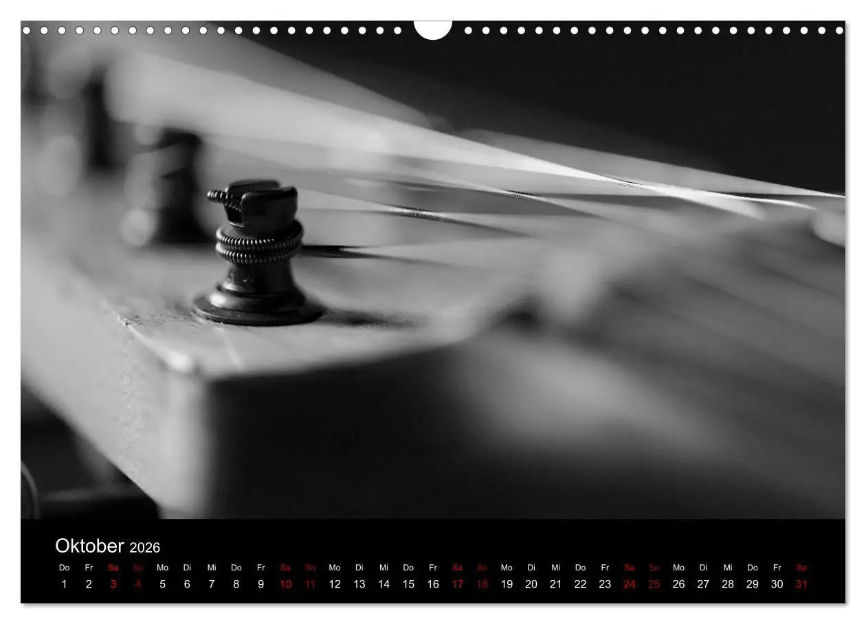Bild: 9783457896778 | Regelwerke - Details alter E-Gitarren (Wandkalender 2026 DIN A3...
