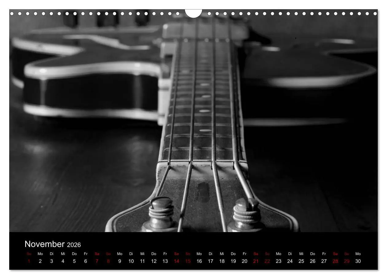 Bild: 9783457896778 | Regelwerke - Details alter E-Gitarren (Wandkalender 2026 DIN A3...