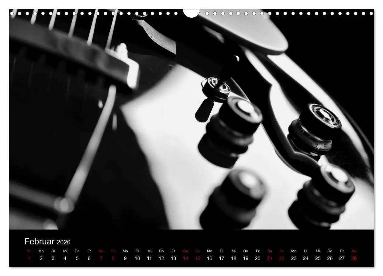 Bild: 9783457896778 | Regelwerke - Details alter E-Gitarren (Wandkalender 2026 DIN A3...