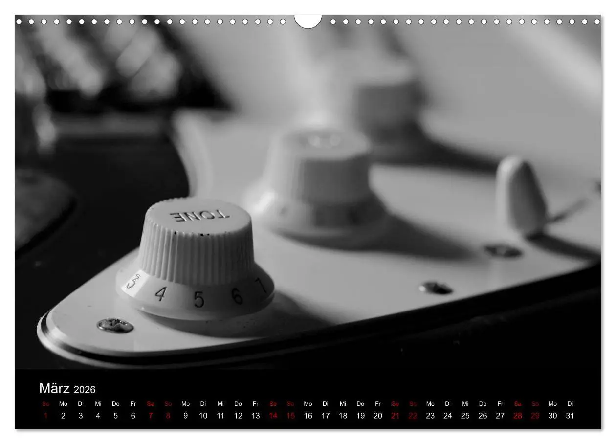 Bild: 9783457896778 | Regelwerke - Details alter E-Gitarren (Wandkalender 2026 DIN A3...
