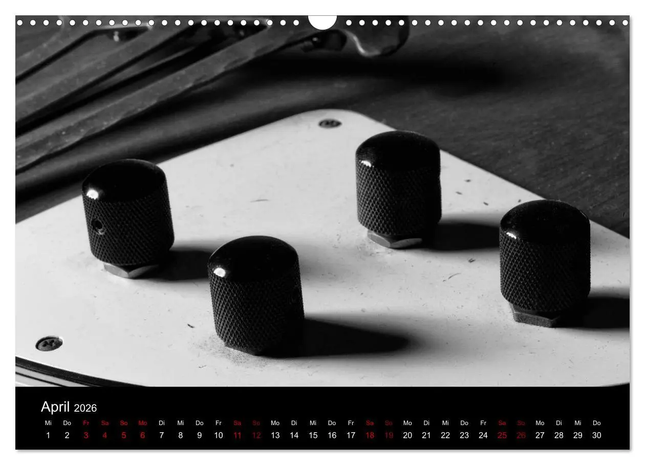 Bild: 9783457896778 | Regelwerke - Details alter E-Gitarren (Wandkalender 2026 DIN A3...