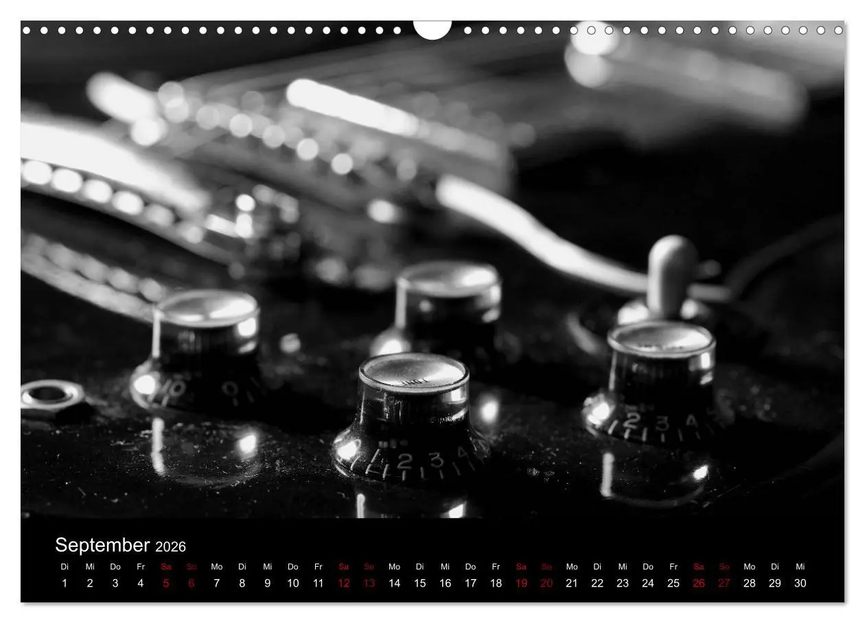 Bild: 9783457896778 | Regelwerke - Details alter E-Gitarren (Wandkalender 2026 DIN A3...
