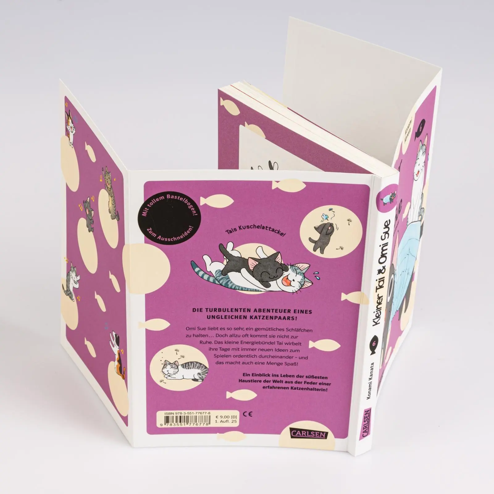 Bild: 9783551776778 | Kleiner Tai &amp; Omi Sue - Süße Katzenabenteuer 6 | Konami Kanata | Buch