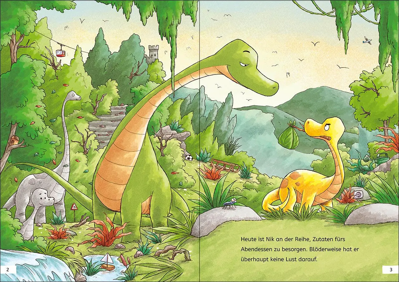 Bild: 9783743216778 | Mein Fehler-Such-Buch - Bei den Dinosauriern | Rätseln | Taschenbuch