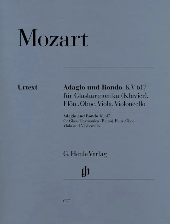 Cover: 9790201806778 | Wolfgang Amadeus Mozart - Adagio und Rondo KV 617 für Glasharmonika...