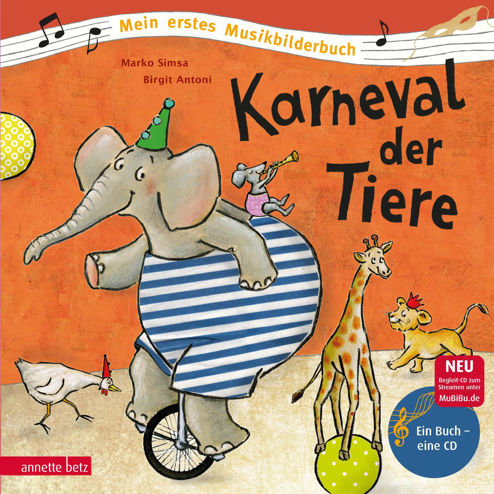Cover: 9783219116878 | Karneval der Tiere | Marko Simsa | Buch | 24 S. | Deutsch | 2016