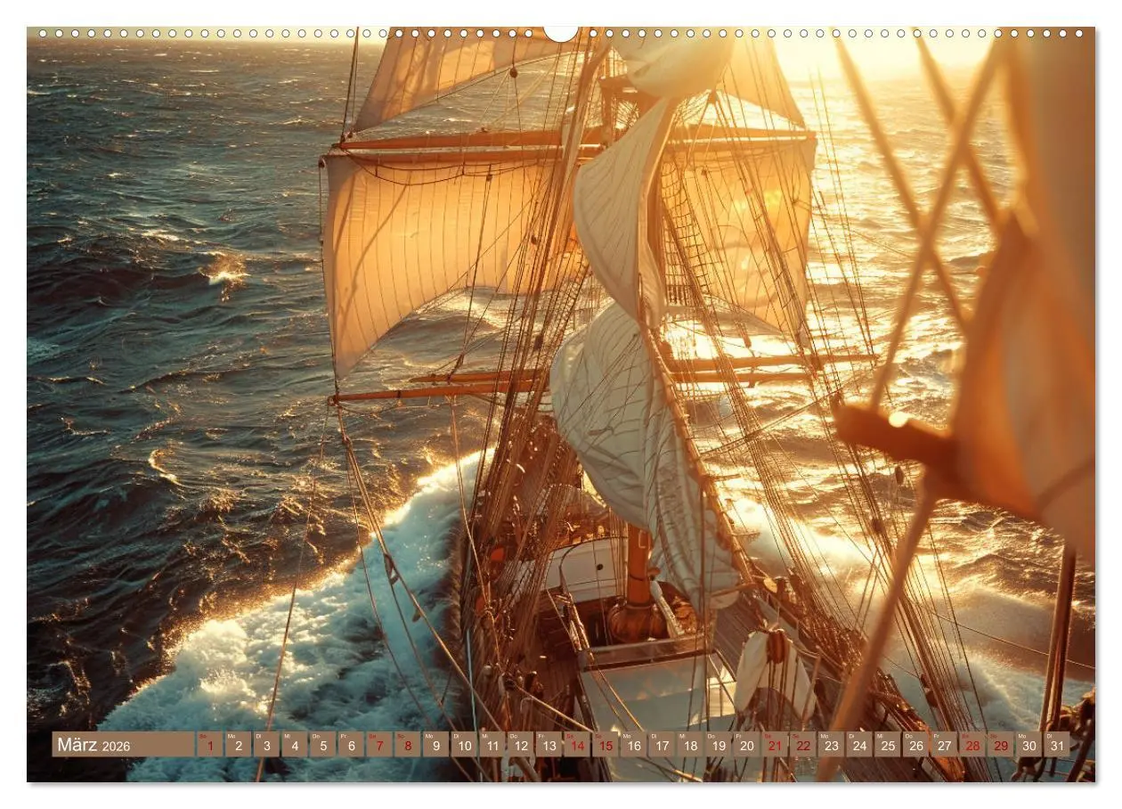 Bild: 9783457406878 | Mit den Träumen segeln (hochwertiger Premium Wandkalender 2026 DIN...