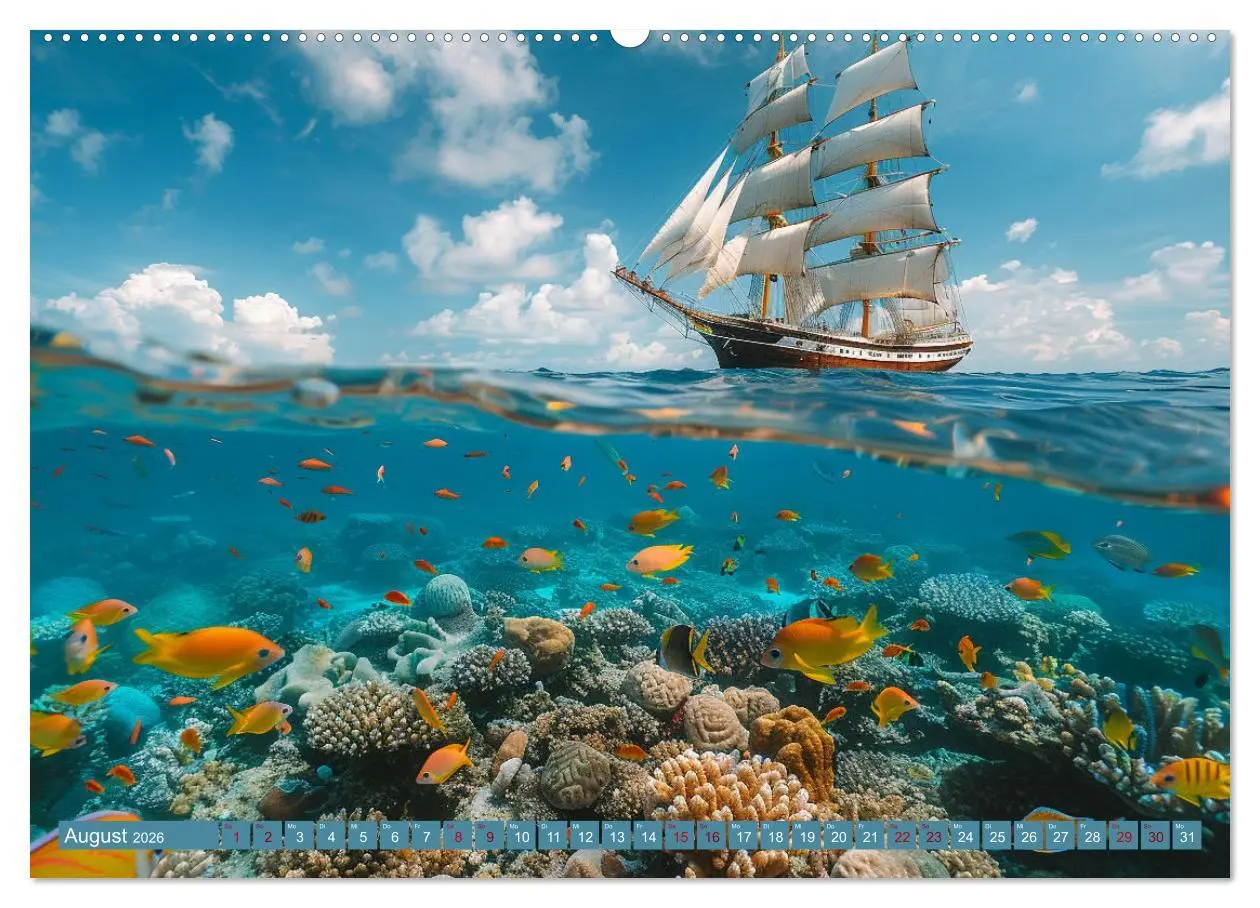 Bild: 9783457406878 | Mit den Träumen segeln (hochwertiger Premium Wandkalender 2026 DIN...