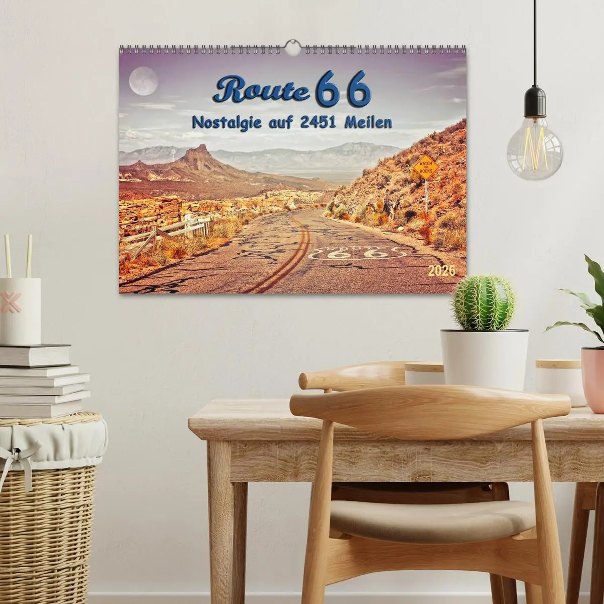 Bild: 9783457956878 | Nostalgie auf 2451 Meilen - Route 66 (Wandkalender 2026 DIN A3...
