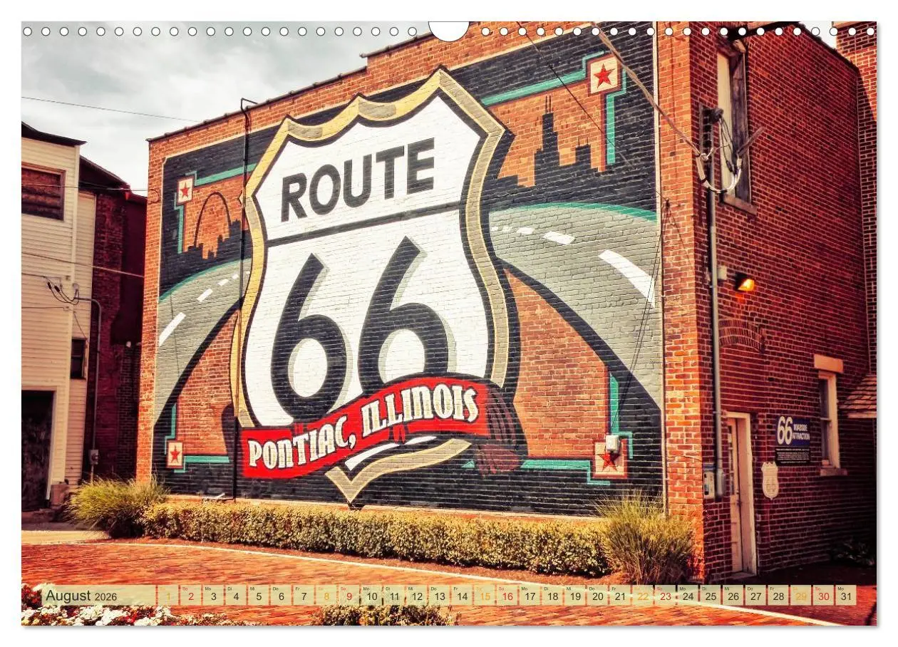 Bild: 9783457956878 | Nostalgie auf 2451 Meilen - Route 66 (Wandkalender 2026 DIN A3...