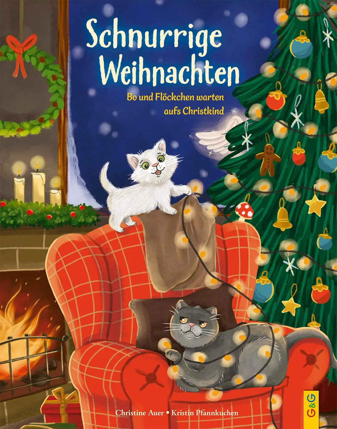 Cover: 9783707426878 | Schnurrige Weihnachten | Bo und Flöckchen warten aufs Christkind