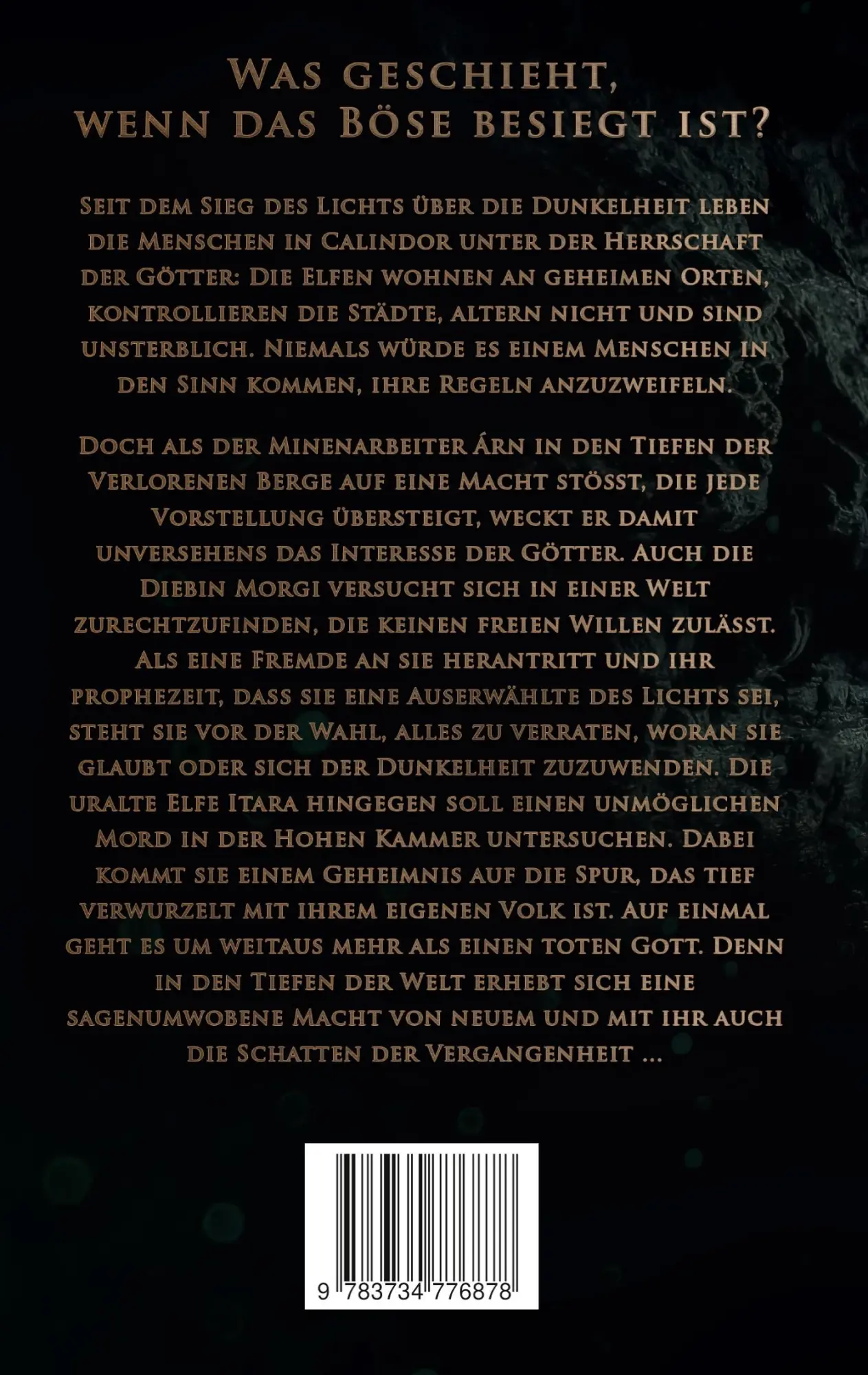 Rückseite: 9783734776878 | Calindor | Das Erbe der Magie | Pascal Wokan | Buch | 554 S. | Deutsch