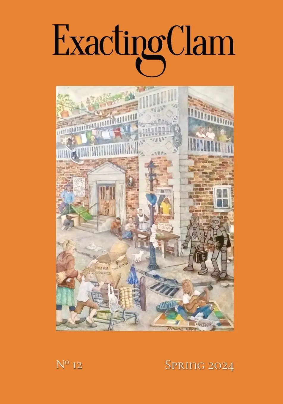 Cover: 9781952386978 | Exacting Clam No. 12 | Spring 2024 | Guillermo Stitch (u. a.) | Buch