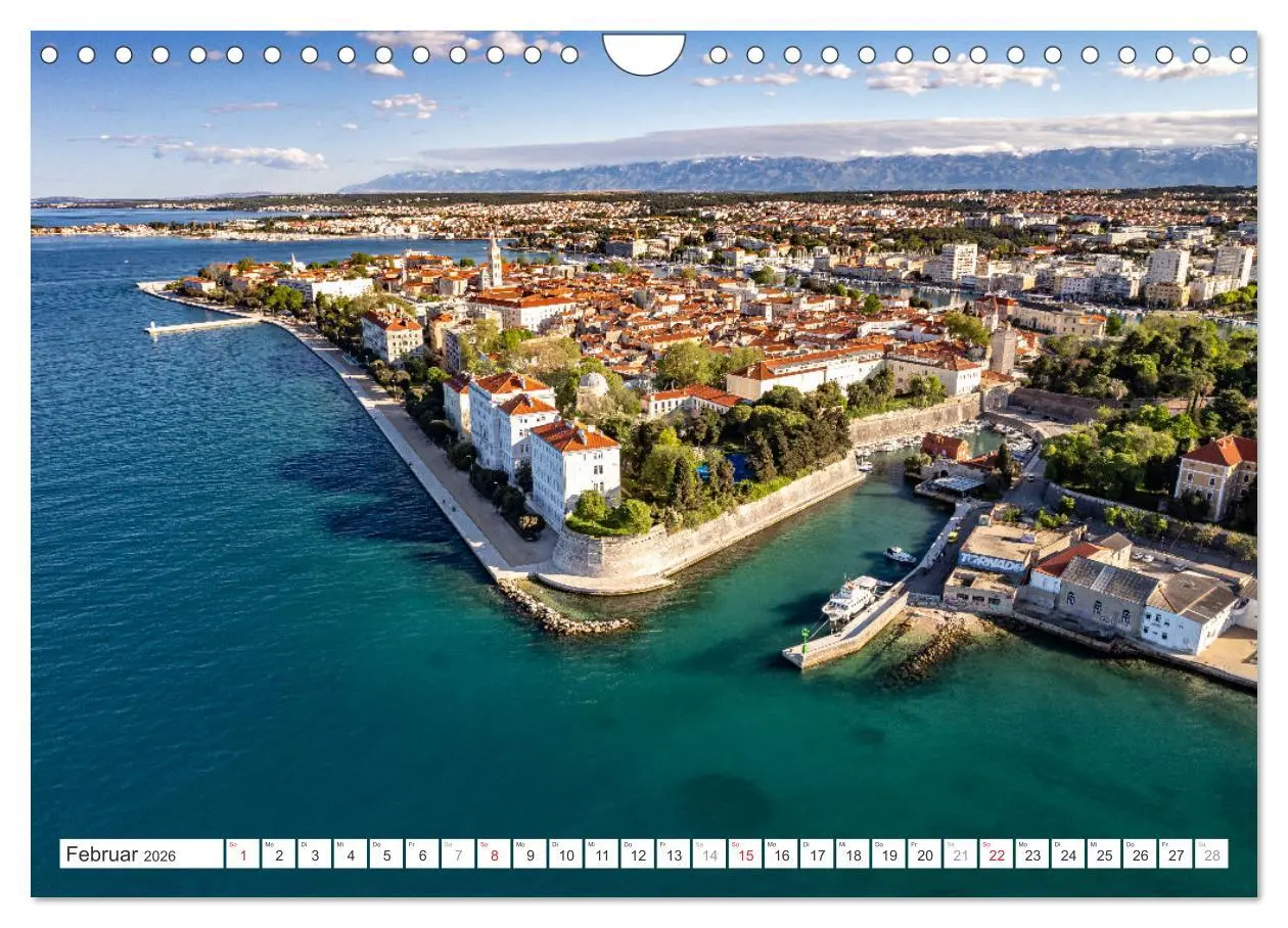 Bild: 9783457326978 | Kroatien - Zadar (Wandkalender 2026 DIN A4 quer), CALVENDO...