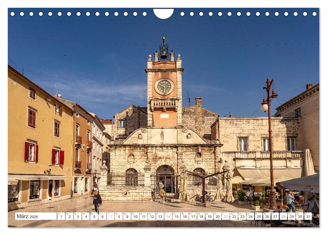 Bild: 9783457326978 | Kroatien - Zadar (Wandkalender 2026 DIN A4 quer), CALVENDO...