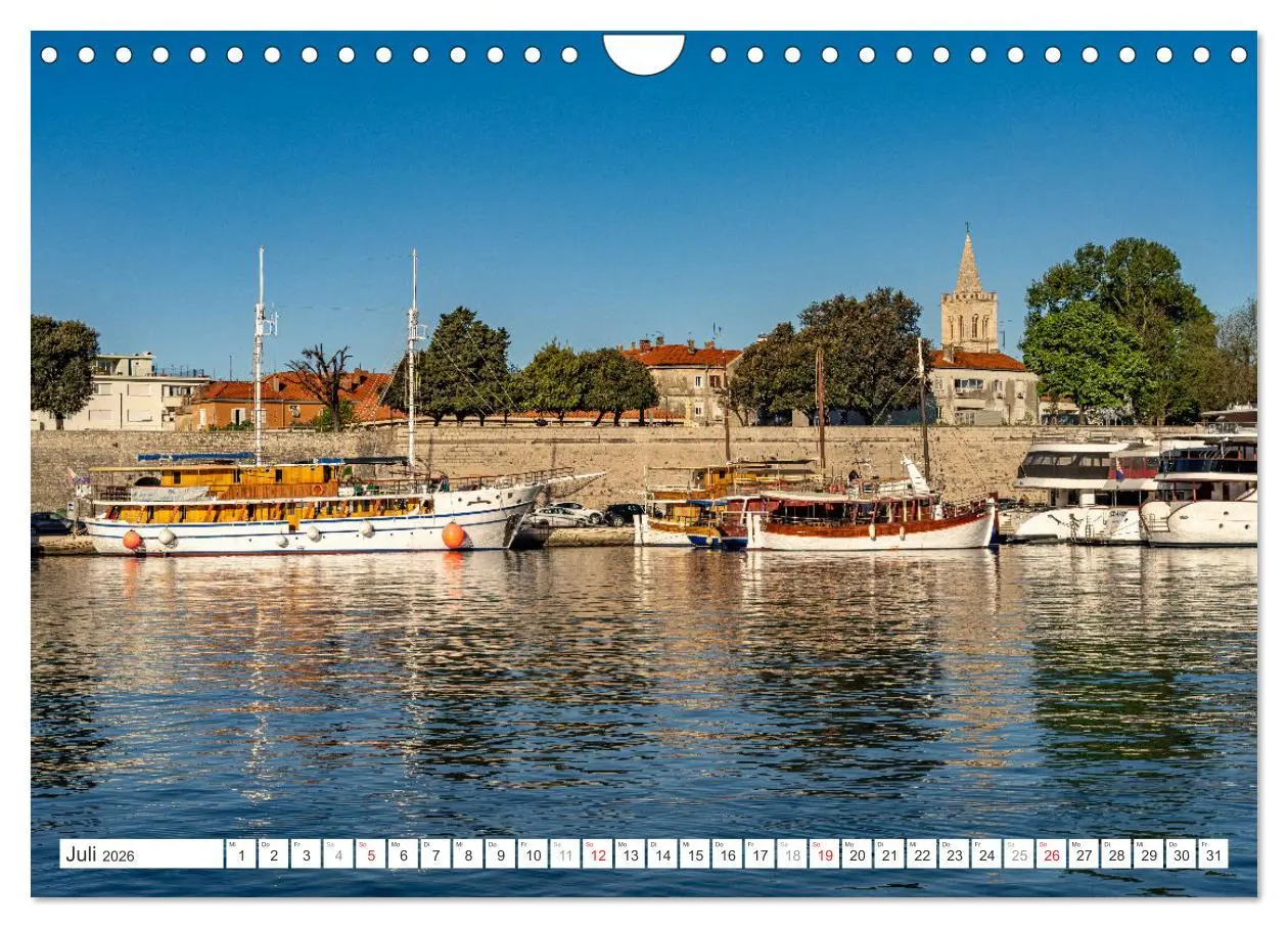 Bild: 9783457326978 | Kroatien - Zadar (Wandkalender 2026 DIN A4 quer), CALVENDO...