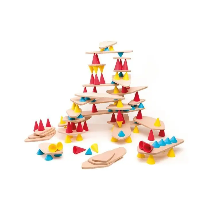 Bild: 3770012737078 | OPPI TOYS - Piks Stapelspielzeug Lernset 129-teilig | Deutsch | 2024