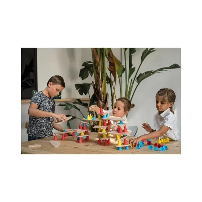 Bild: 3770012737078 | OPPI TOYS - Piks Stapelspielzeug Lernset 129-teilig | Deutsch | 2024