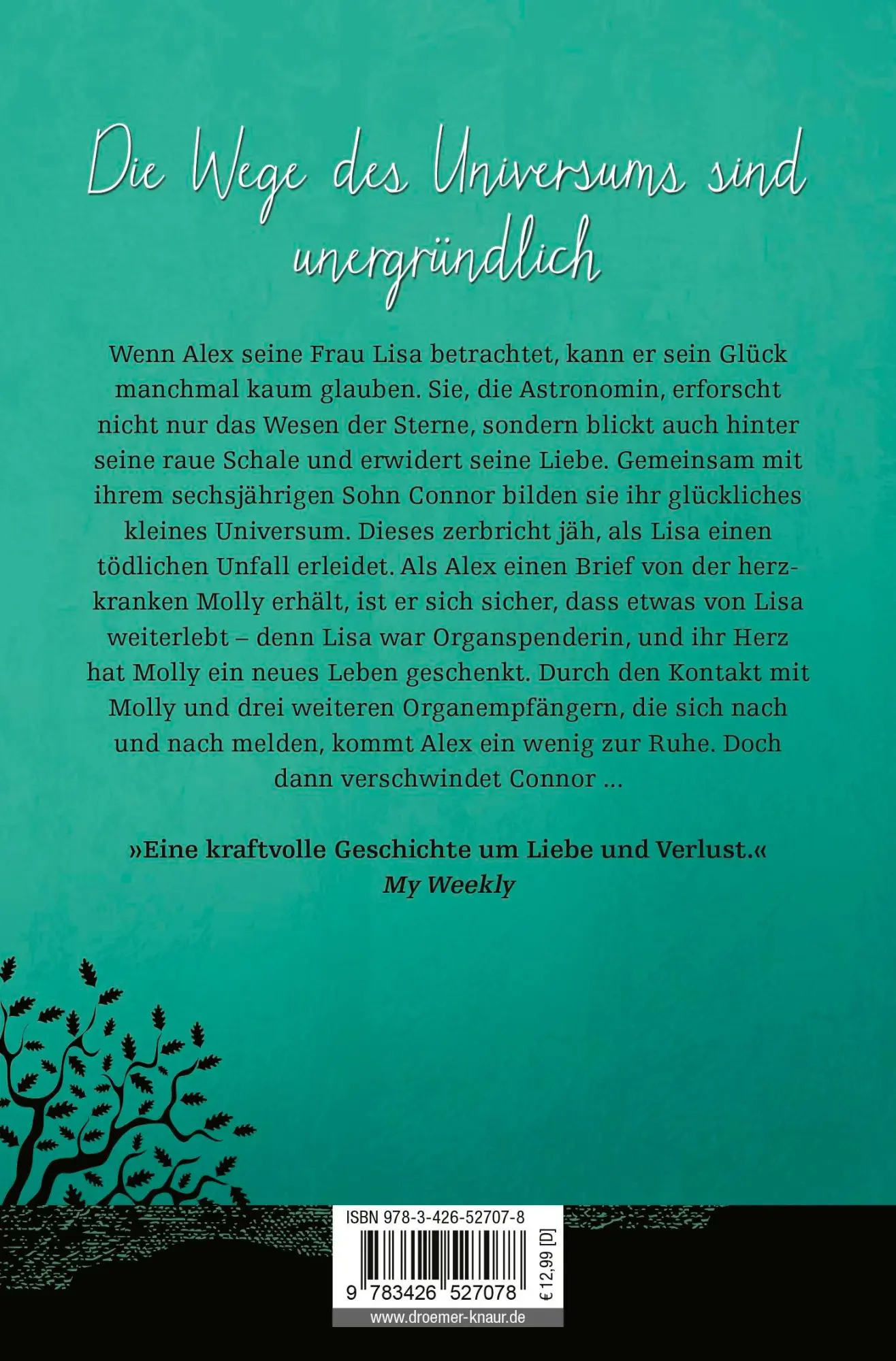 Rückseite: 9783426527078 | Bis zum Mond und zurück | Dani Atkins | Taschenbuch | 428 S. | Deutsch